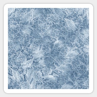 Frozen Leaves 7 Sticker